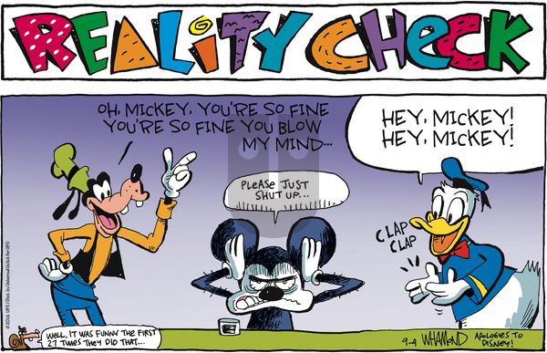 Reality Check on Sunday September 4, 2016 Comic Strip