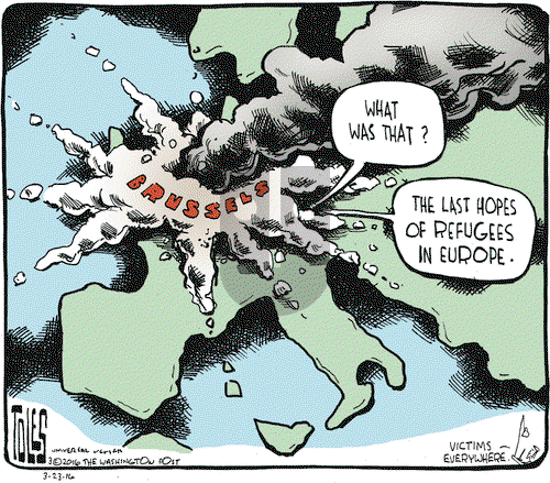 Tom Toles on Wednesday March 23, 2016 Comic Strip