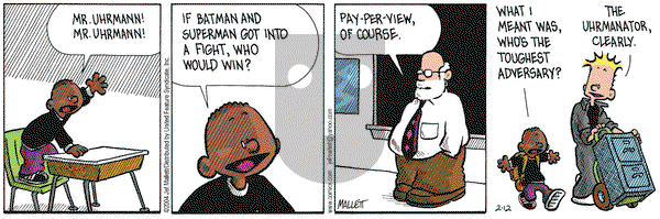 Frazz on Thursday February 12, 2004 Comic Strip