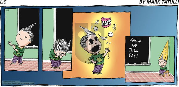 Lio on Sunday June 12, 2016 Comic Strip