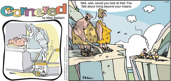 Cornered - Sunday February 18, 2007 Comic Strip