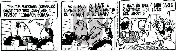 Rose is Rose on Friday January 6, 1989 Comic Strip