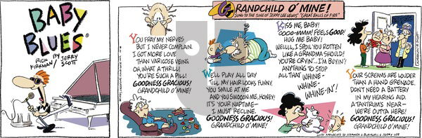 Baby Blues on Sunday October 6, 1991 Comic Strip