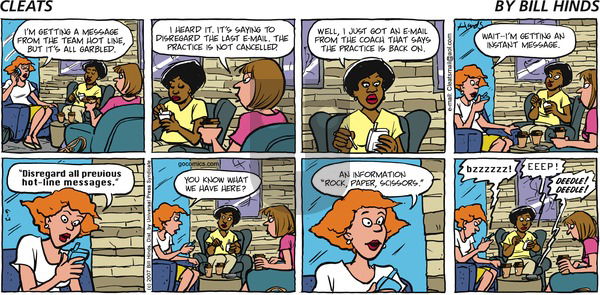 Cleats on Monday May 12, 2025 Comic Strip