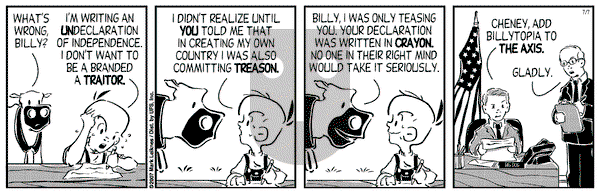 Cow and Boy Classics on Saturday July 7, 2007 Comic Strip