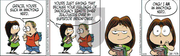 Baldo on Wednesday March 23, 2016 Comic Strip