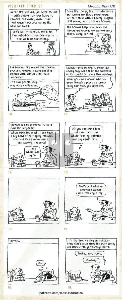Mexikid Stories on Friday April 7, 2023 Comic Strip