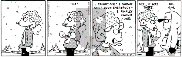 FoxTrot - Monday December 21, 1998 Comic Strip