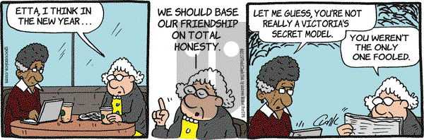 Lola on Tuesday January 1, 2019 Comic Strip