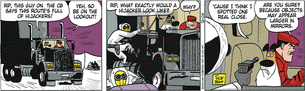 Rip Haywire on Friday December 4, 2009 Comic Strip