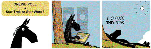 Dark Side of the Horse on Tuesday August 13, 2019 Comic Strip