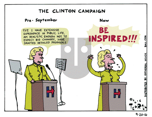 Ted Rall on Tuesday September 20, 2016 Comic Strip