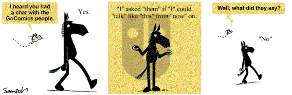 Dark Side of the Horse on Tuesday February 21, 2017 Comic Strip