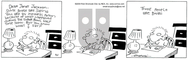 Soup to Nutz - Old on Monday March 15, 2004 Comic Strip