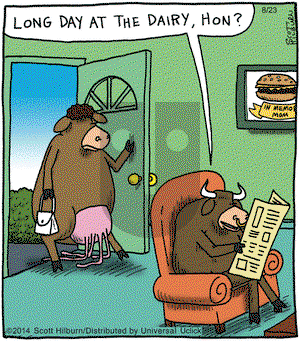 The Argyle Sweater on Saturday August 23, 2014 Comic Strip