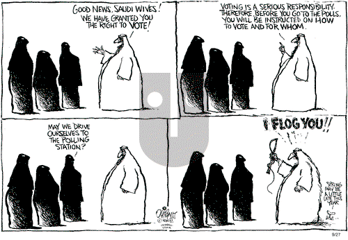 Pat Oliphant on Tuesday September 27, 2011 Comic Strip