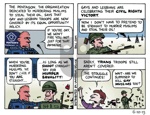 Ted Rall on Wednesday June 10, 2015 Comic Strip