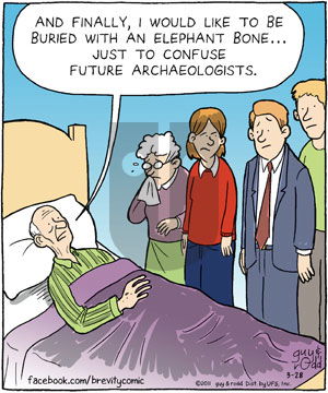 Brevity on Monday March 28, 2011 Comic Strip