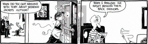 The Buckets on Saturday March 22, 2008 Comic Strip