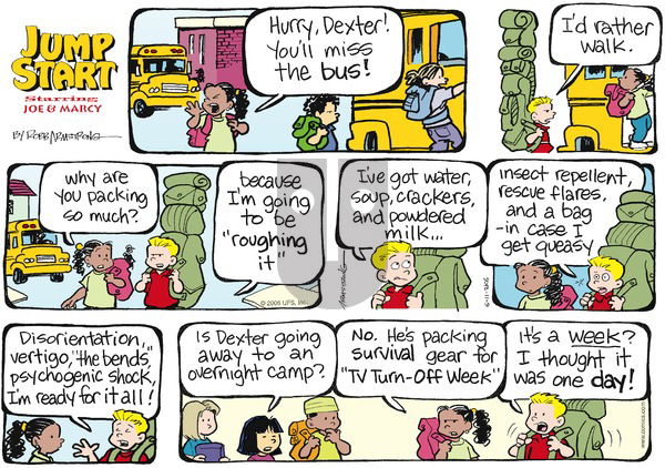 JumpStart on Sunday June 11, 2006 Comic Strip