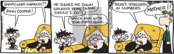 Lola - Wednesday April 14, 2004 Comic Strip