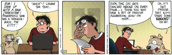 Get Fuzzy on Thursday June 9, 2005 Comic Strip