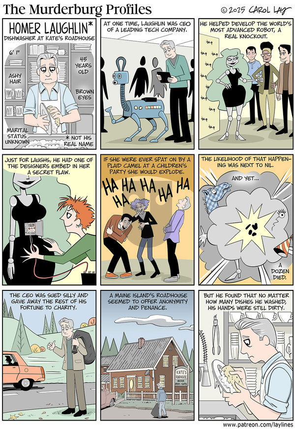 Lay Lines on Monday February 10, 2025 Comic Strip