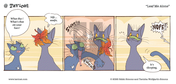 @Tavicat on Thursday October 9, 2025 Comic Strip