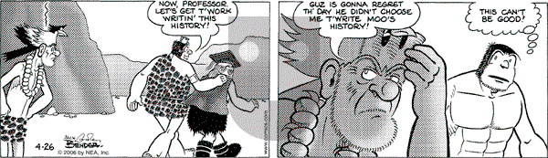 Alley Oop on Wednesday April 26, 2006 Comic Strip