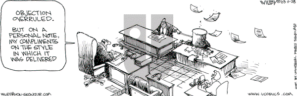 Non Sequitur on Friday February 28, 2003 Comic Strip
