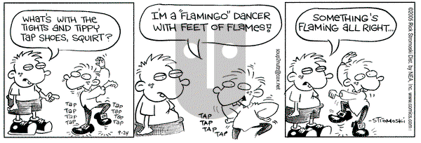 Soup to Nutz - Old on Saturday September 24, 2005 Comic Strip