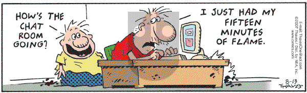 Frank and Ernest - Monday August 13, 2007 Comic Strip