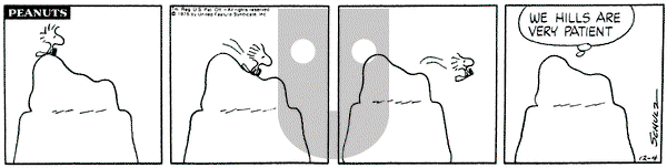 Peanuts on Saturday December 4, 1976 Comic Strip