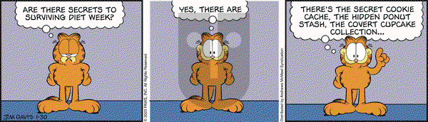 Garfield - Monday January 30, 2023 Comic Strip