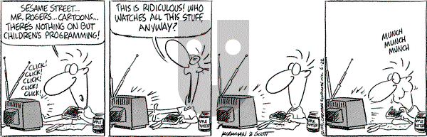 Baby Blues on Saturday June 22, 1991 Comic Strip