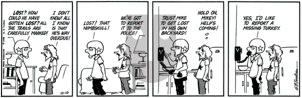 Doonesbury on Wednesday October 10, 1973 Comic Strip