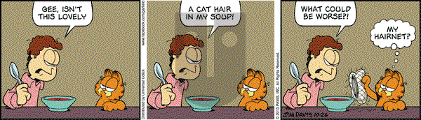 Garfield on Saturday October 26, 2013 Comic Strip