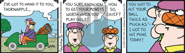 The Born Loser on Saturday May 31, 2025 Comic Strip