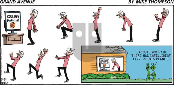 Grand Avenue on Sunday March 31, 2019 Comic Strip