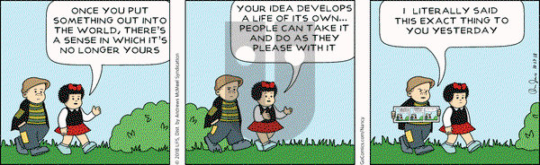 Nancy on Saturday October 13, 2018 Comic Strip