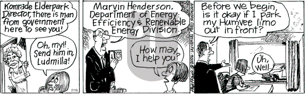 The Elderberries on Wednesday July 19, 2006 Comic Strip