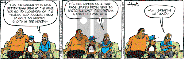 Cleats - Wednesday April 18, 2007 Comic Strip