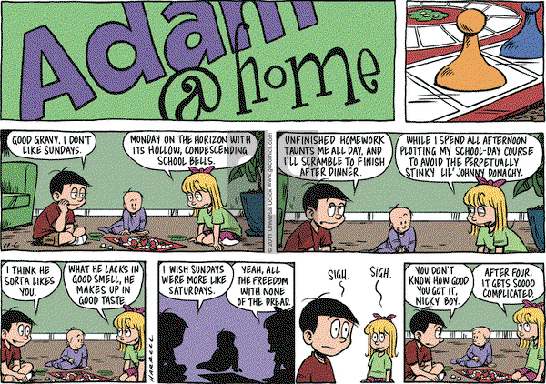 Adam@Home on Sunday November 6, 2011 Comic Strip