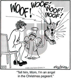 Marmaduke on Thursday December 21, 2000 Comic Strip