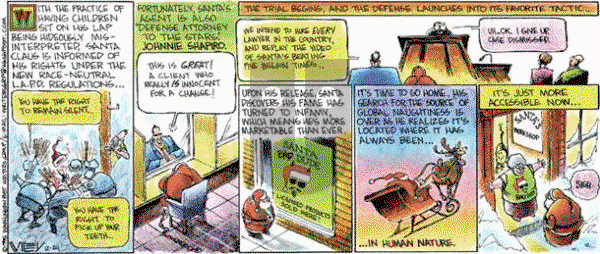 Non Sequitur on Sunday December 24, 1995 Comic Strip