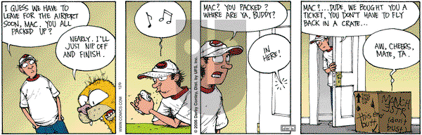 Get Fuzzy on Saturday December 9, 2006 Comic Strip