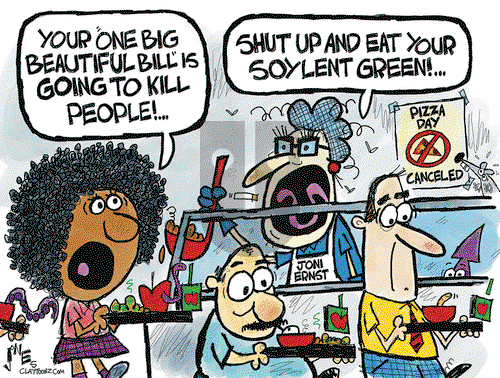 Clay Jones on Wednesday June 4, 2025 Comic Strip