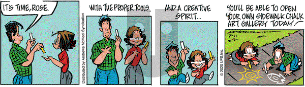Rose is Rose on Saturday July 11, 2020 Comic Strip