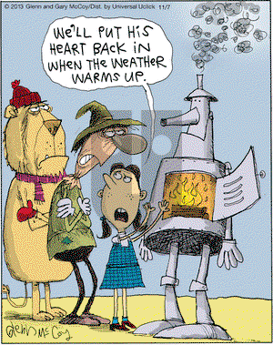 The Flying McCoys on Thursday November 7, 2013 Comic Strip