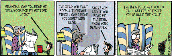Grand Avenue on Monday November 18, 2013 Comic Strip